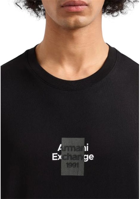 Regular fit cotton T-shirt with log ARMANI EXCHANGE | T-shirt | XM000767 AF12308UC001